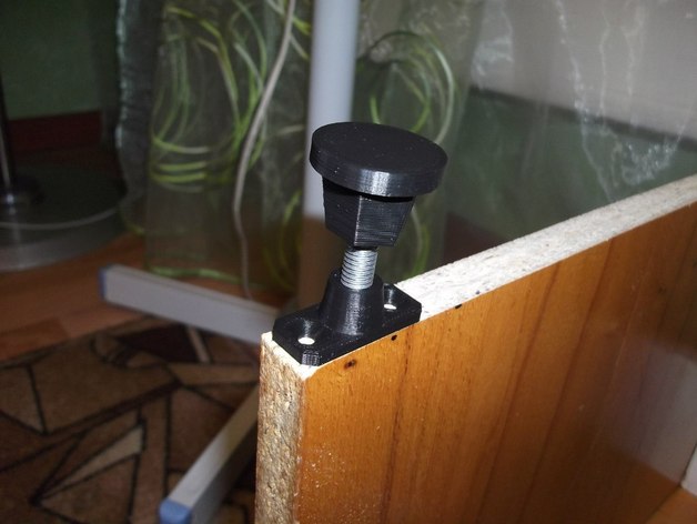 Adjustable leg for table